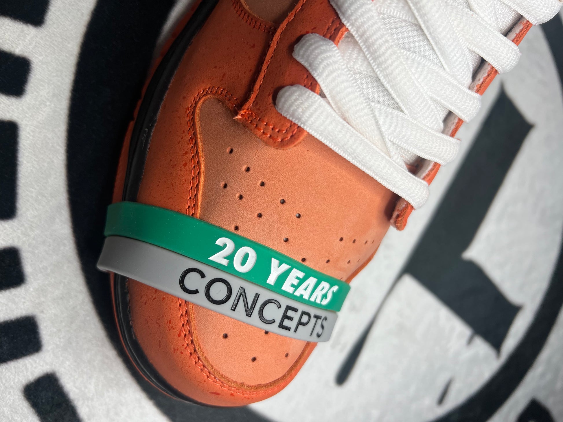 Nike SB Dunk Low Concepts Orange Lobster Special Box Vaultlocker